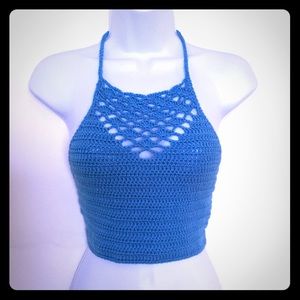 🌺 Crop Top crochet